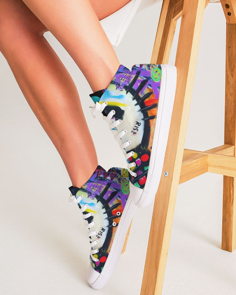 Louie Wri Neo 1.83 X Loiuhltee Women's Hightop Canvas Shoe