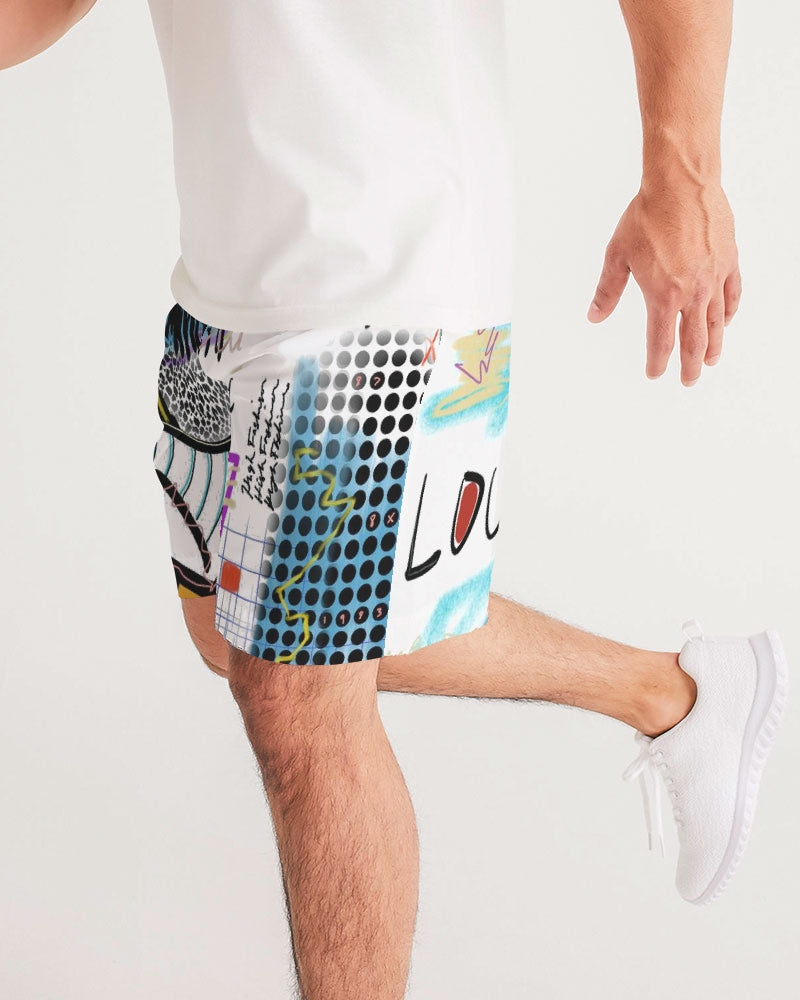 Louie Wri Trap 2 Collection Men's Jogger Shorts