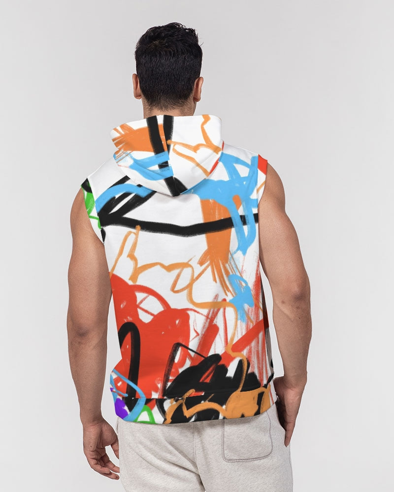 Luna Solei Collection Men's Premium Heavyweight Sleeveless Hoodie