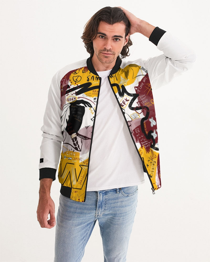 Louie Wri The Rivals Collection Men's Bomber Jacket