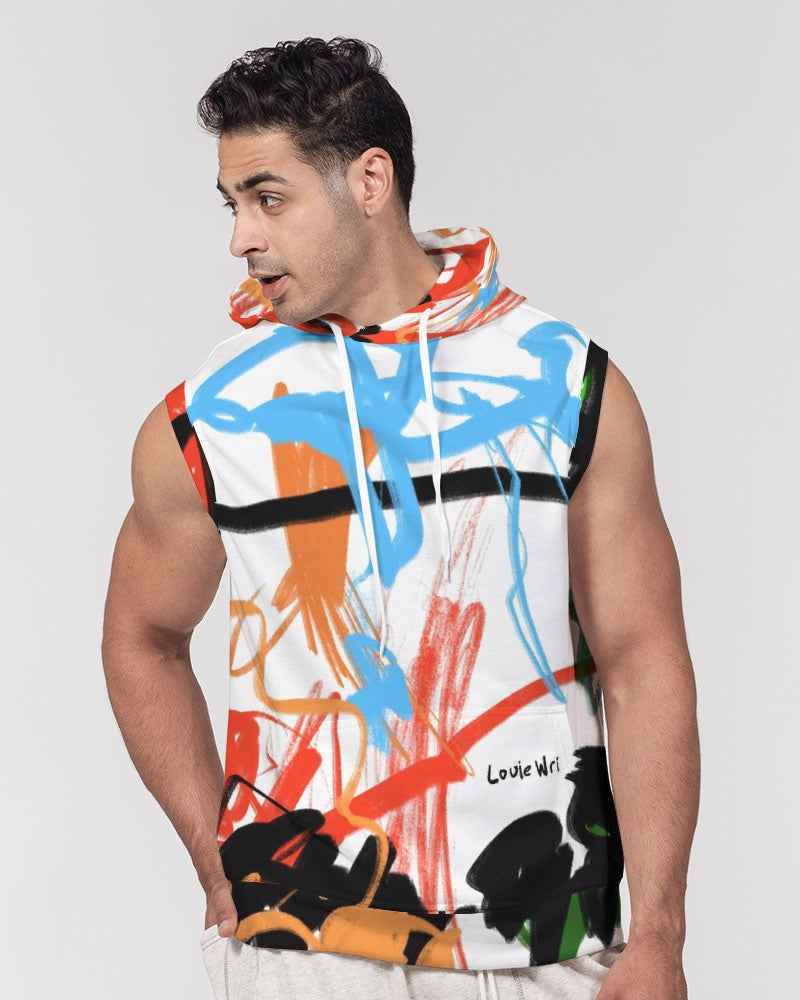 Luna Solei Collection Men's Premium Heavyweight Sleeveless Hoodie