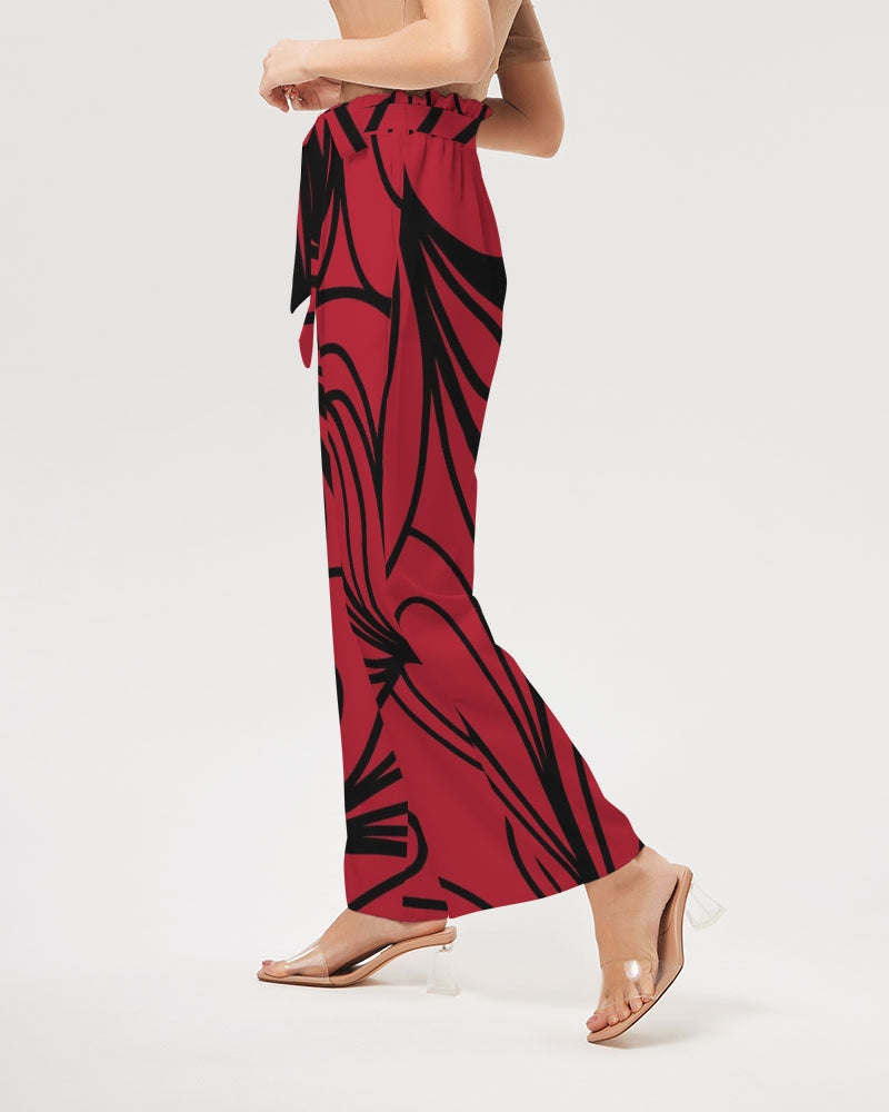 Love Red Collection Women's High-Rise Wide Leg Pants