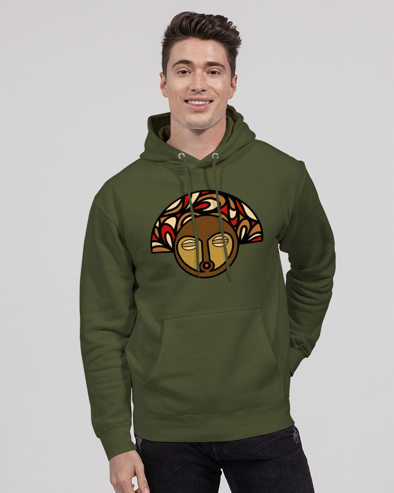 Mask Collection Unisex Premium Pullover Hoodie | Lane Seven