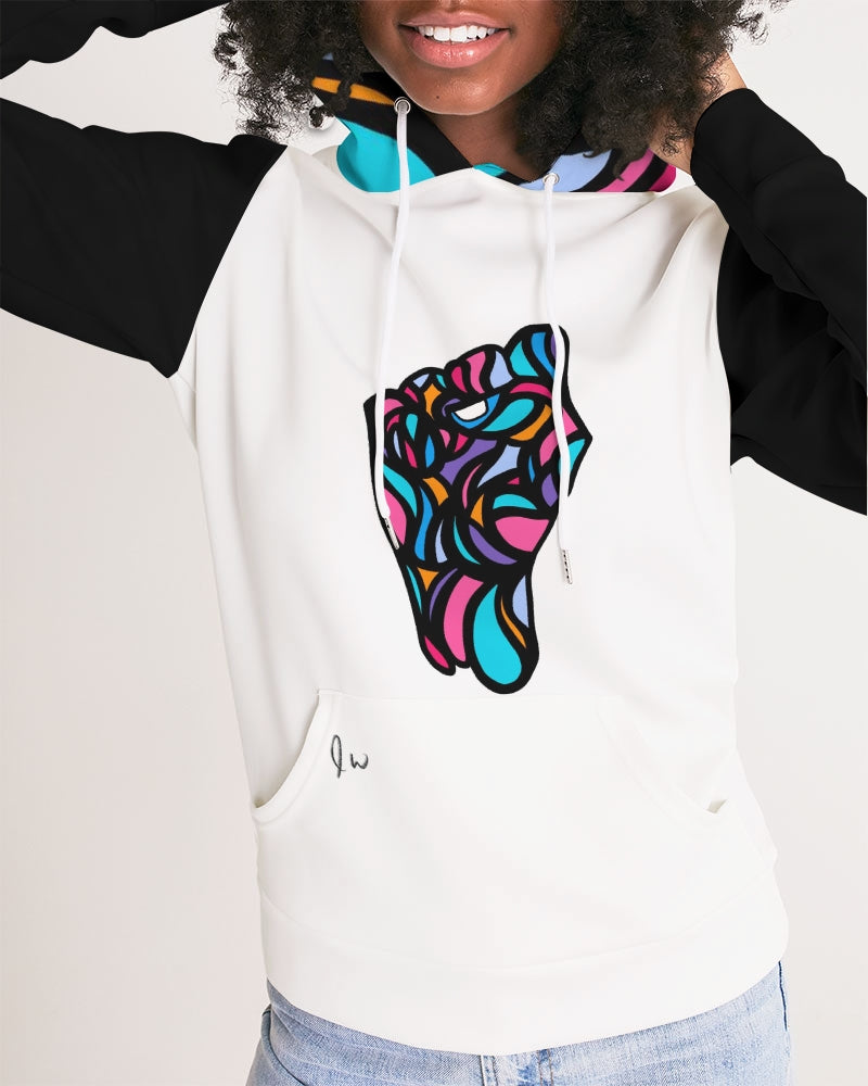Louie Wri  Louie Power Fist Women's Hoodie