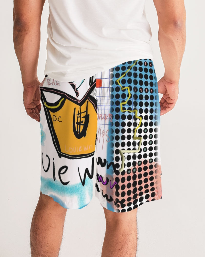 Louie Wri Trap 2 Collection Men's Jogger Shorts