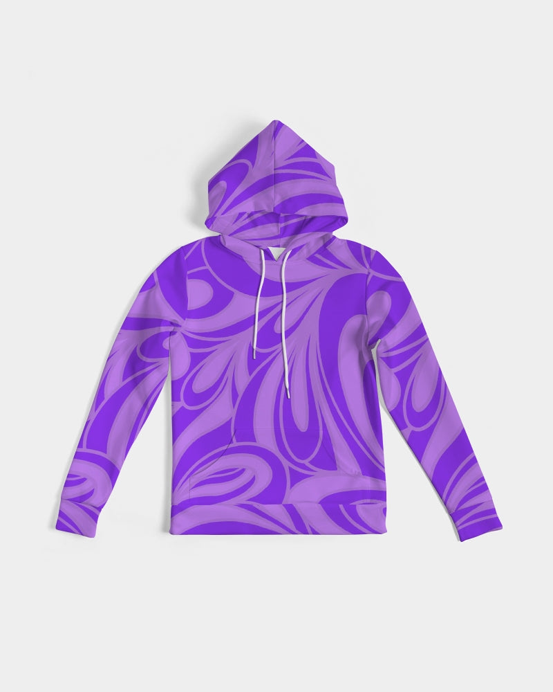 Louie Wri Purple Groove Women's Hoodie