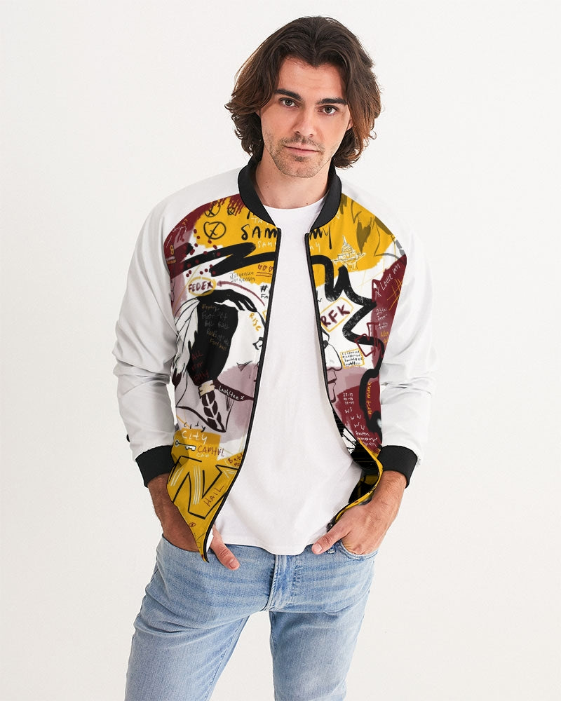 Louie Wri The Rivals Collection Men's Bomber Jacket