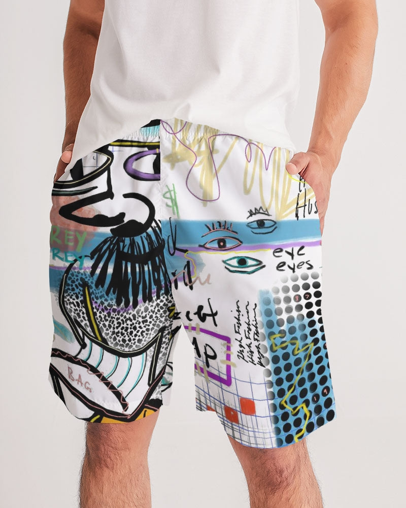 Louie Wri Trap 2 Collection Men's Jogger Shorts