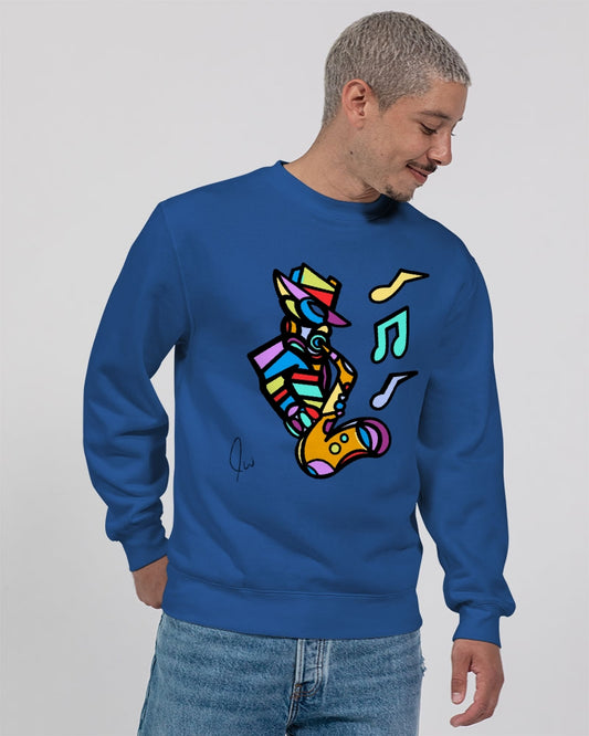 Jazz Man Unisex Premium Crewneck Sweatshirt