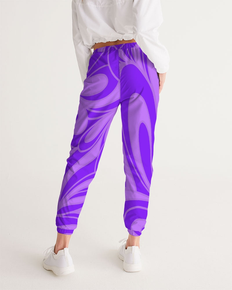 Louie Wri Purple Groove Women's Track Pants
