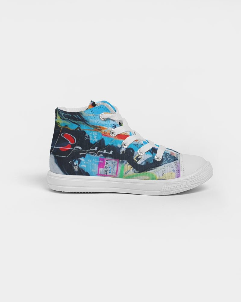Louie Wri Neo 1.83 X Loiuhltee Kids Hightop Canvas Shoe