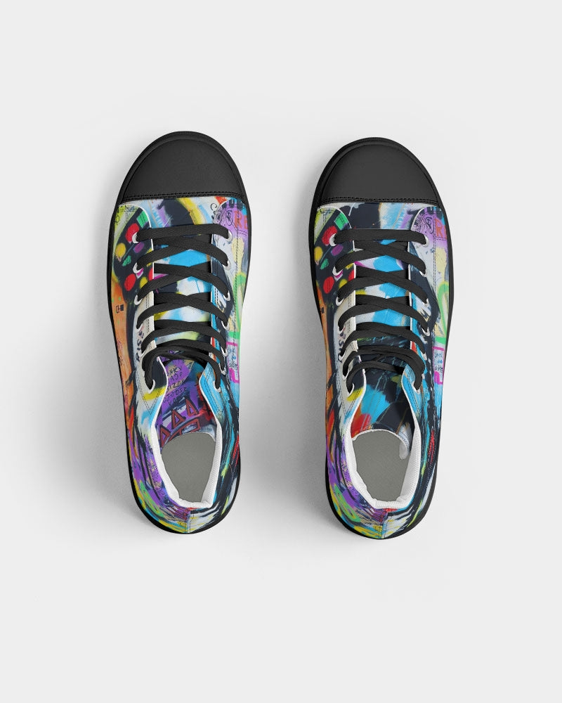 Louie Wri Neo 1.83 X Loiuhltee Women's Hightop Canvas Shoe - Black